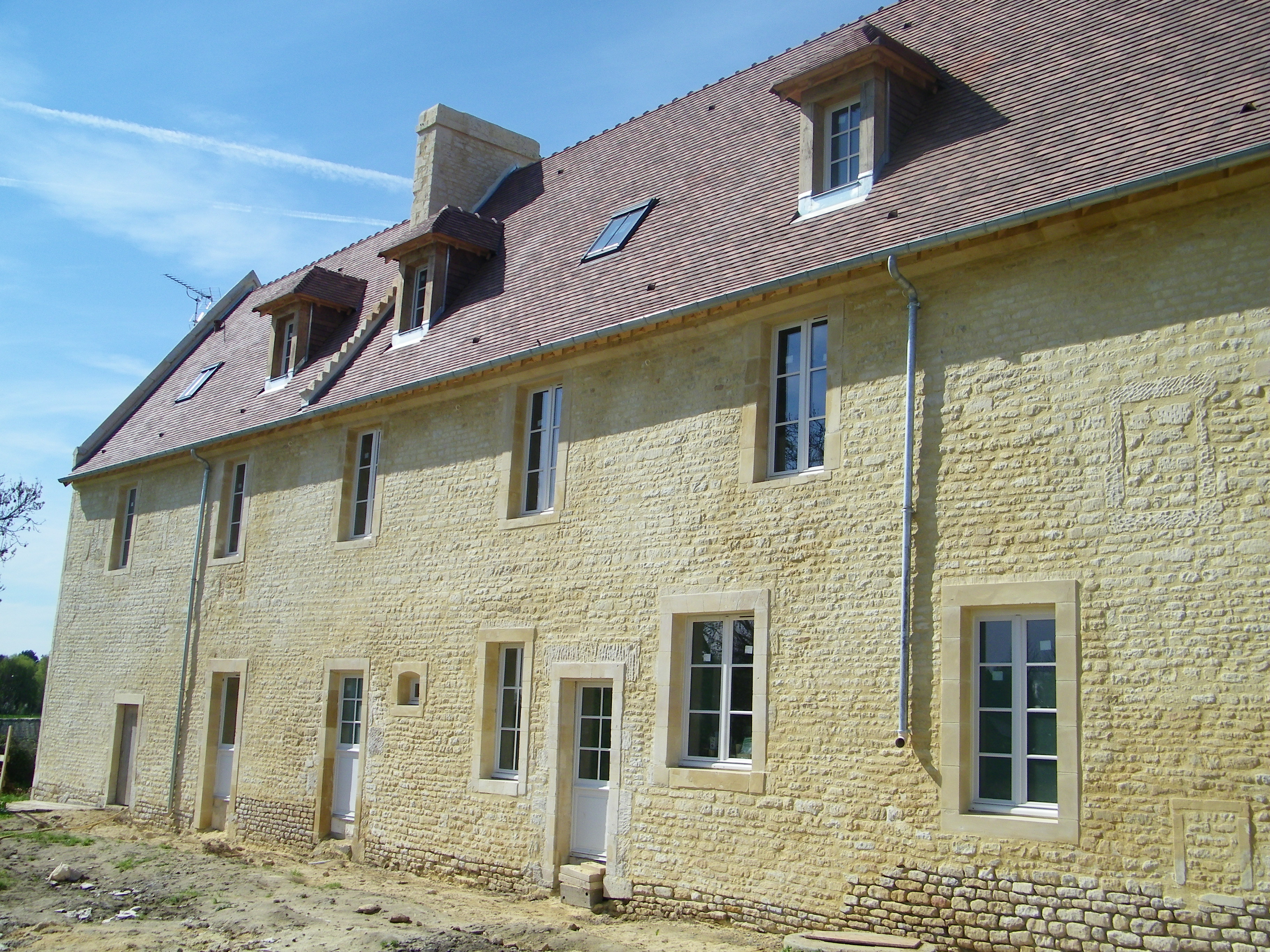 Réhabillitation de maison ancienne dans la Corrèze