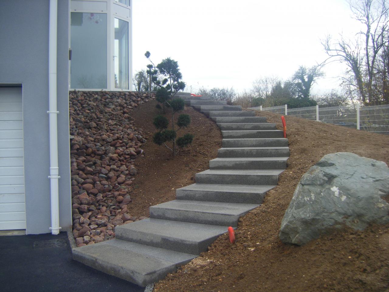 Création d'escalier en béton à Tulle